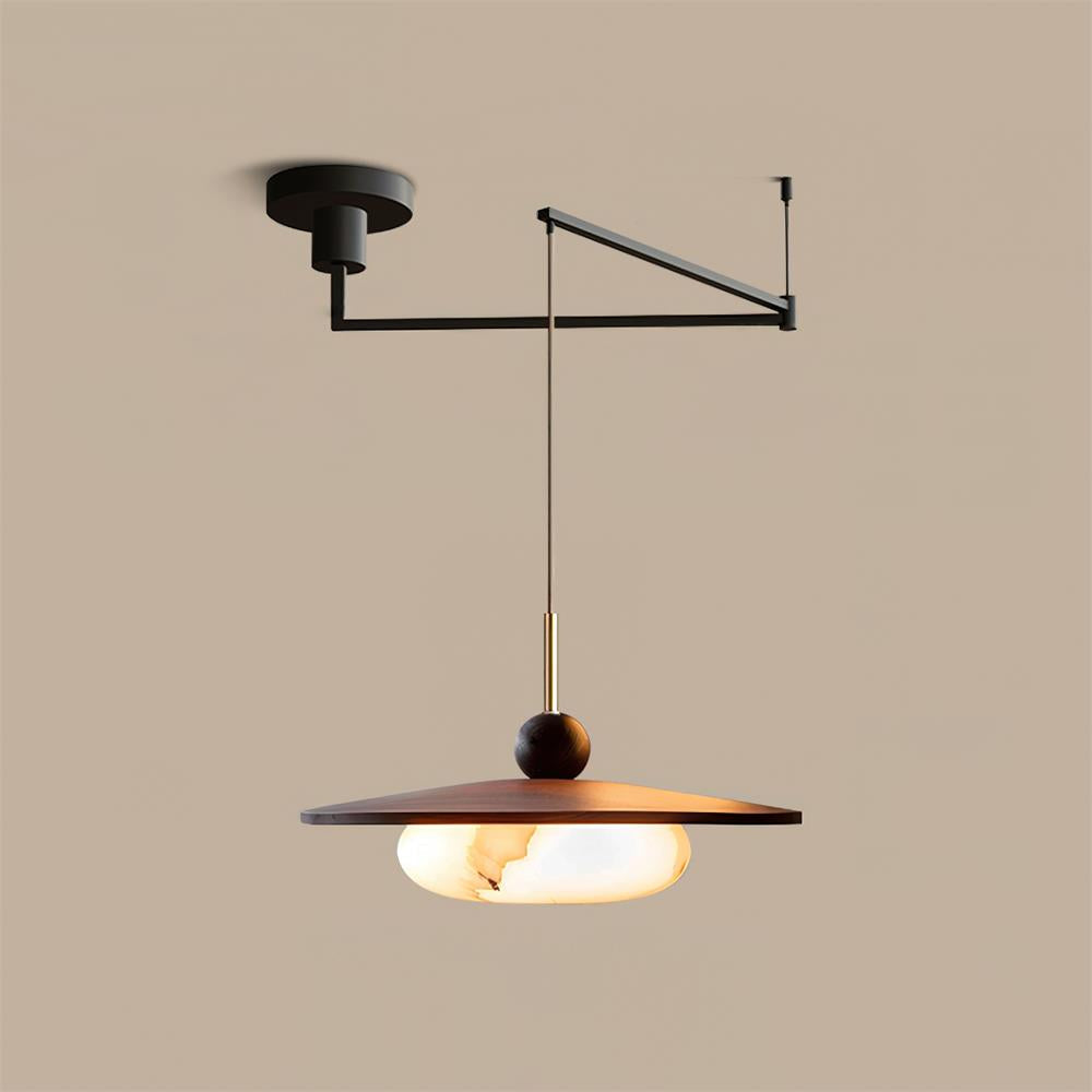 Avione Adjustable Pendant Light - Lamp Copper
