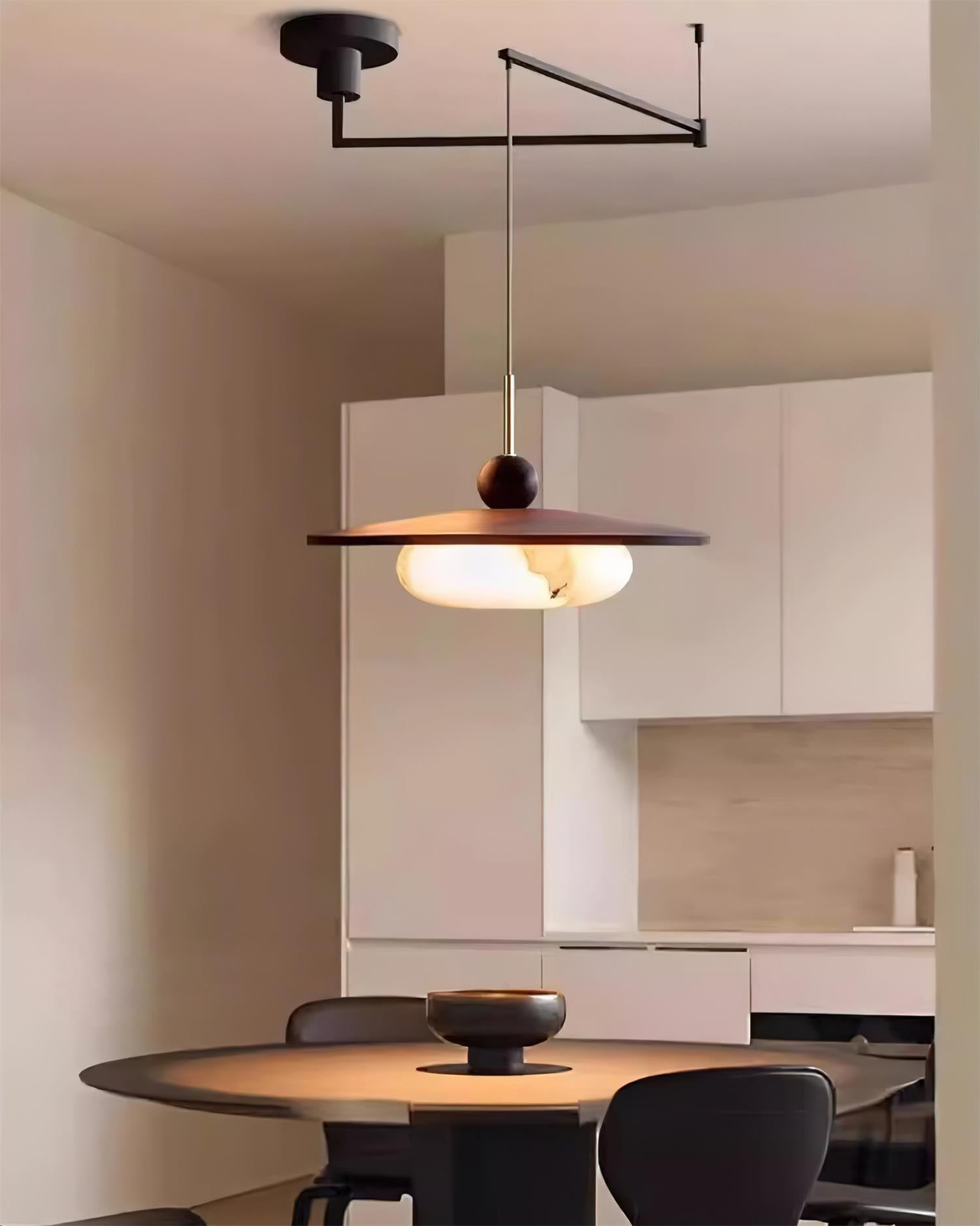 Avione Adjustable Pendant Light - Lamp Copper