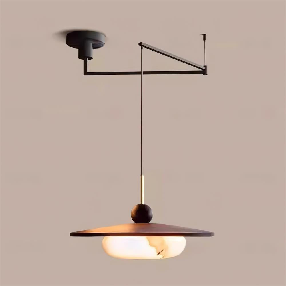Avione Adjustable Pendant Light - Lamp Copper