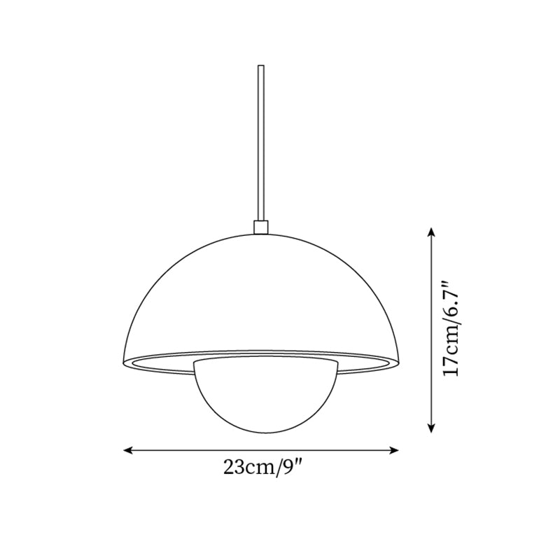 Ritta Travertine Pendant Lamp Wood - Lamp Copper