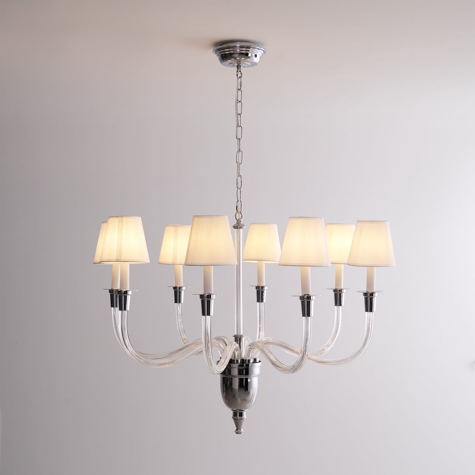 Syvinor Postmodern Luxury Crystal Fabric Chandelier - Lamp Copper