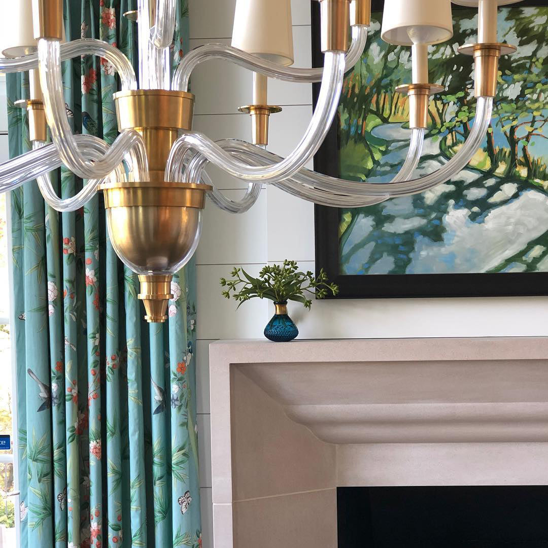 Syvinor Postmodern Luxury Crystal Fabric Chandelier - Lamp Copper