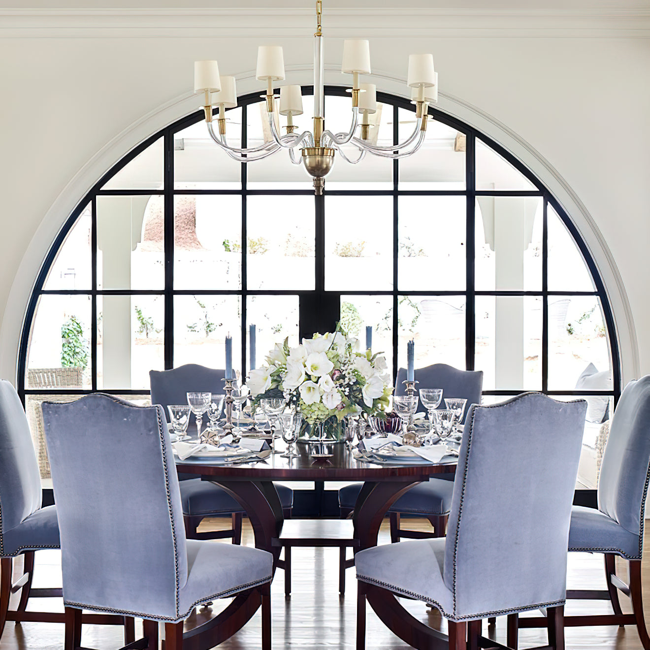 Syvinor Postmodern Luxury Crystal Fabric Chandelier - Lamp Copper