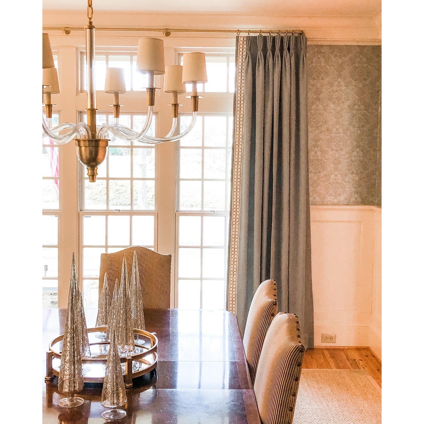Syvinor Postmodern Luxury Crystal Fabric Chandelier - Lamp Copper