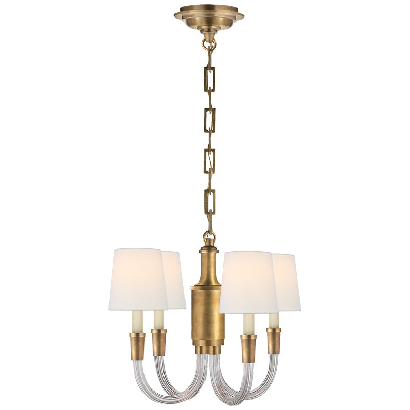 Syvinor Postmodern Luxury Crystal Fabric Chandelier - Lamp Copper