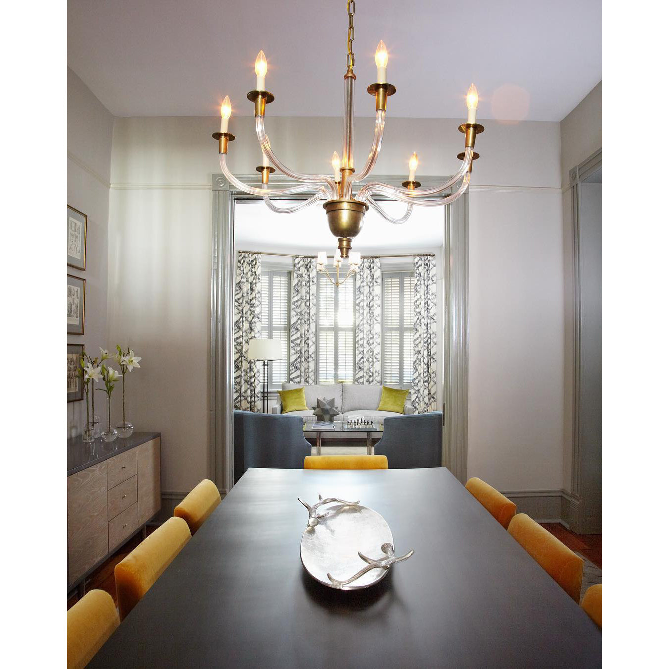 Syvinor Postmodern Luxury Crystal Fabric Chandelier - Lamp Copper