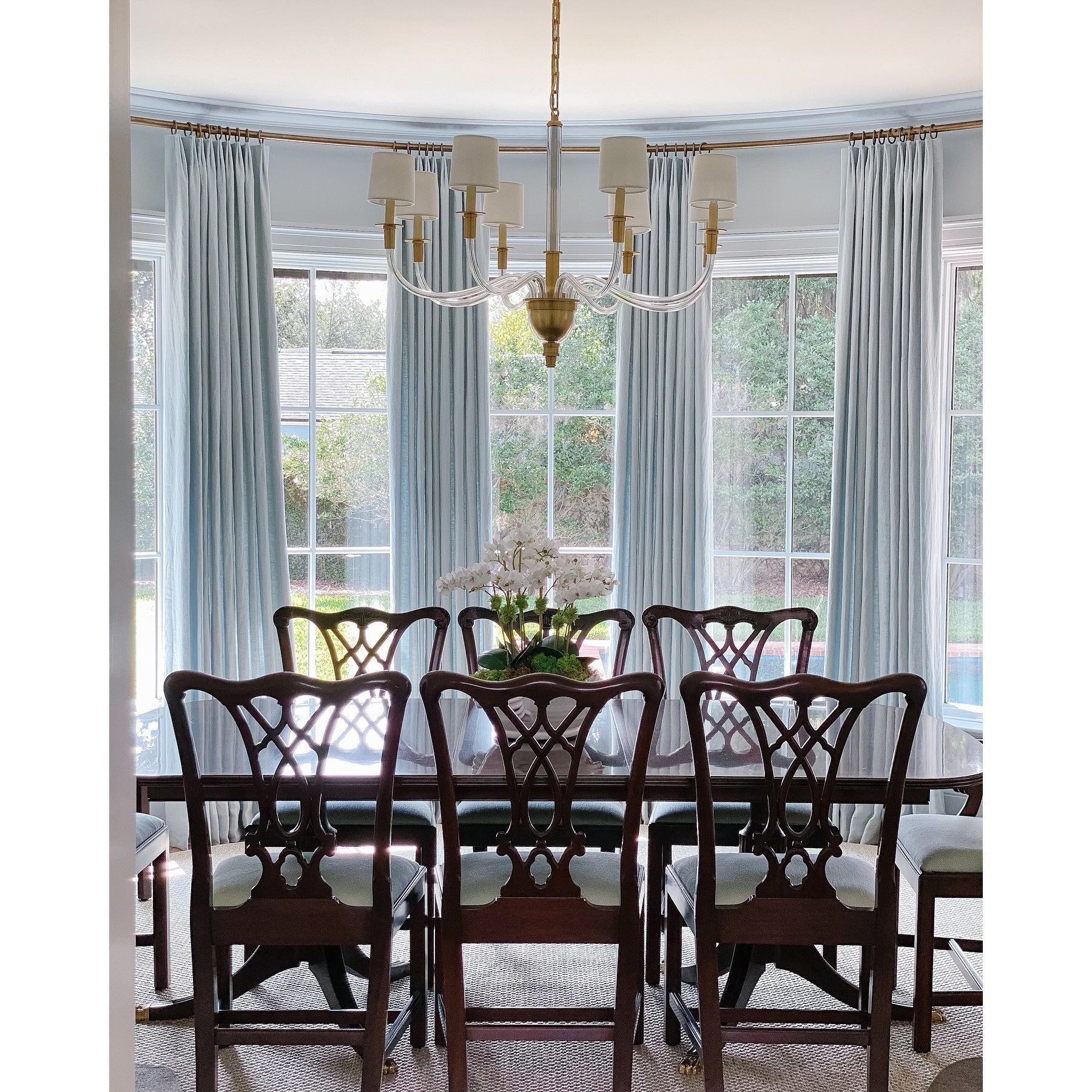 Syvinor Postmodern Luxury Crystal Fabric Chandelier - Lamp Copper