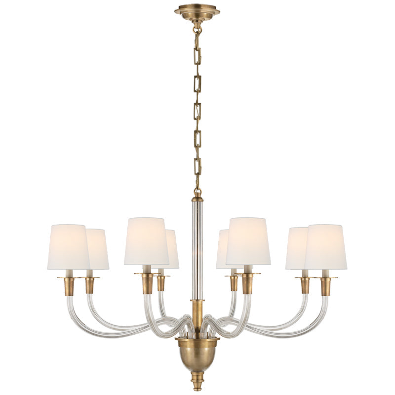 Syvinor Postmodern Luxury Crystal Fabric Chandelier - Lamp Copper