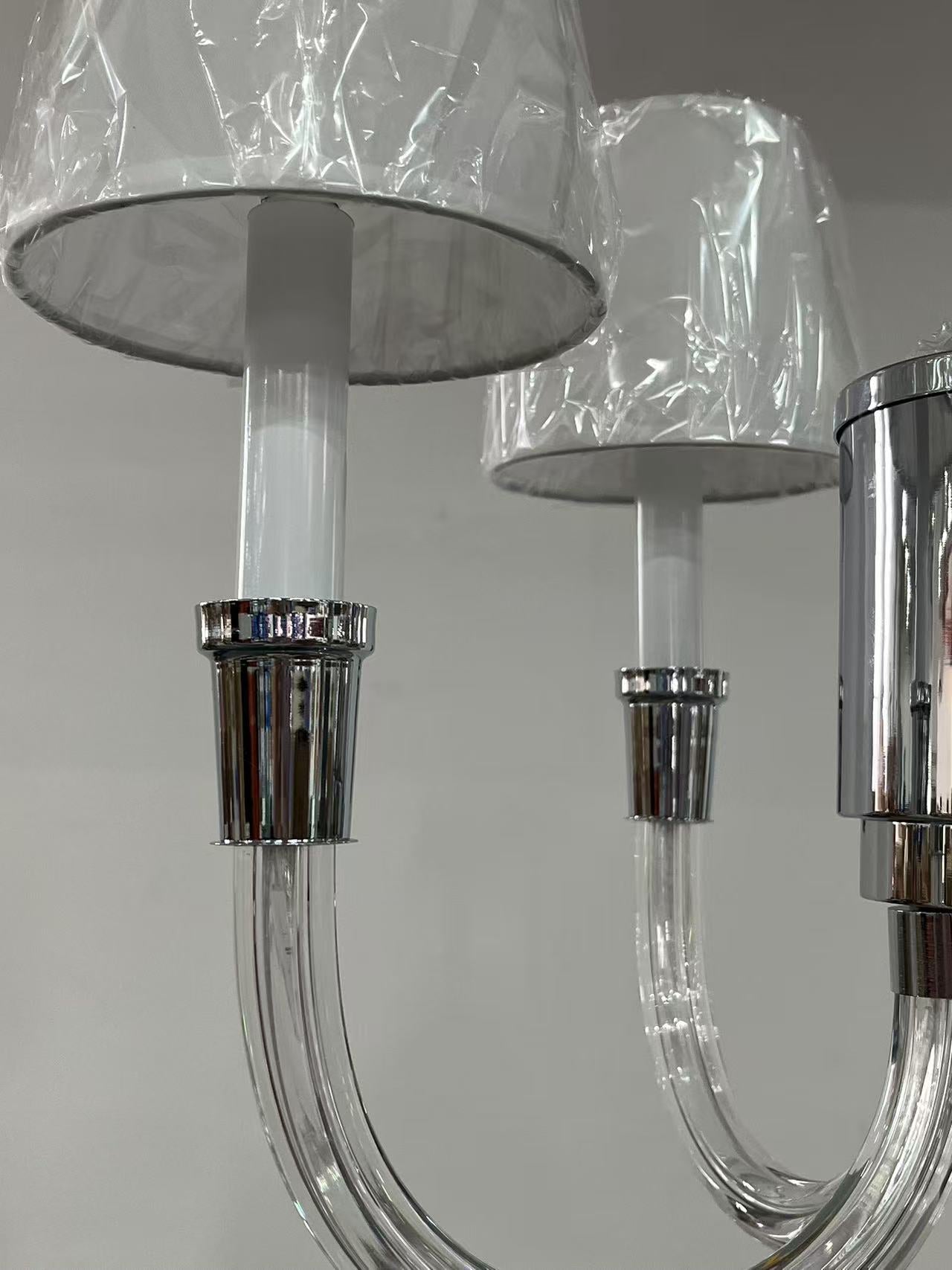 Syvinor Postmodern Luxury Crystal Fabric Chandelier - Lamp Copper