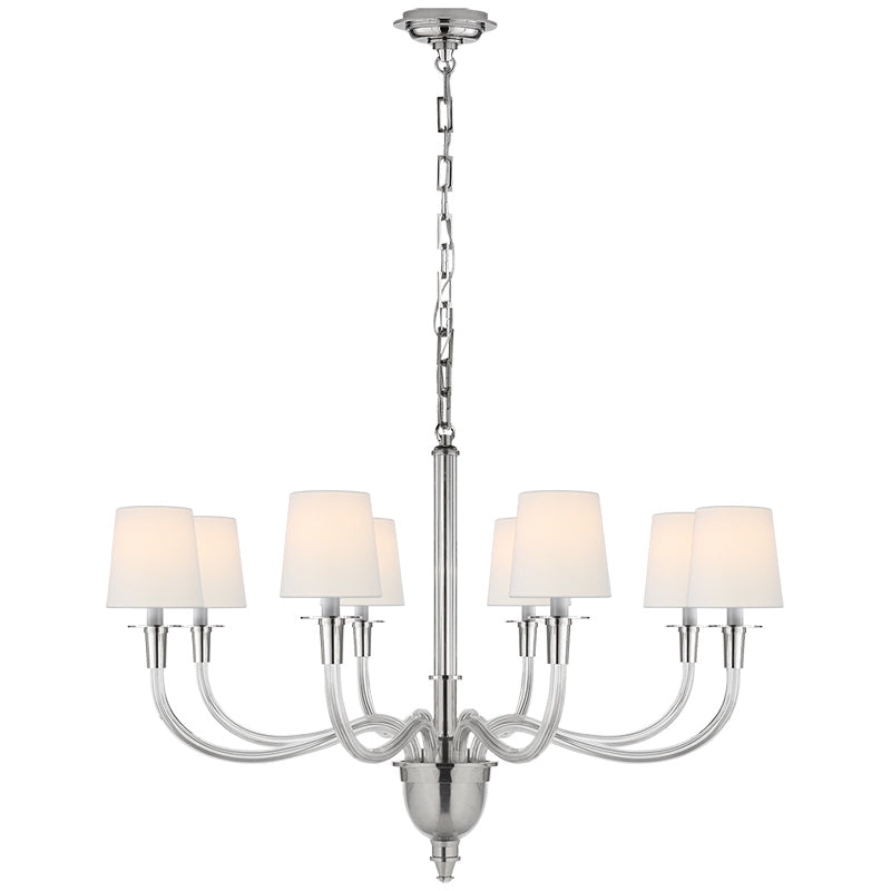 Syvinor Postmodern Luxury Crystal Fabric Chandelier - Lamp Copper
