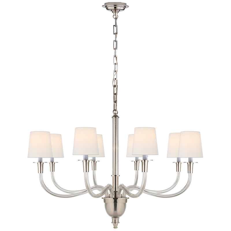 Syvinor Postmodern Luxury Crystal Fabric Chandelier - Lamp Copper
