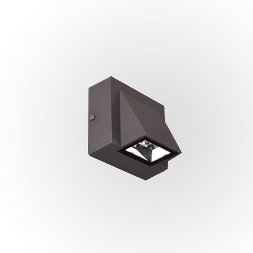Vexto Modern Black Metal LED Outdoor Wall Lamp - Lamp Copper