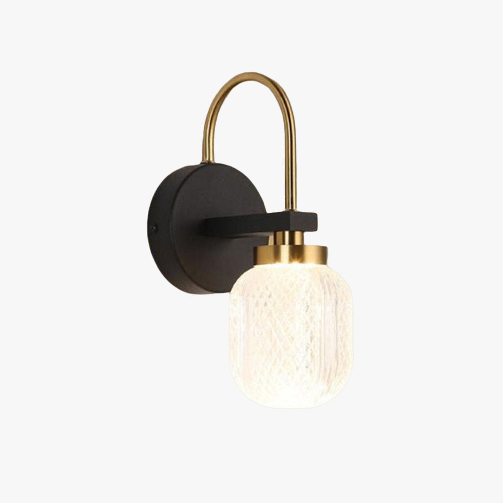 Ardo Modern Metal/Acrylic Wall Lamp, 2 Style - Lamp Copper
