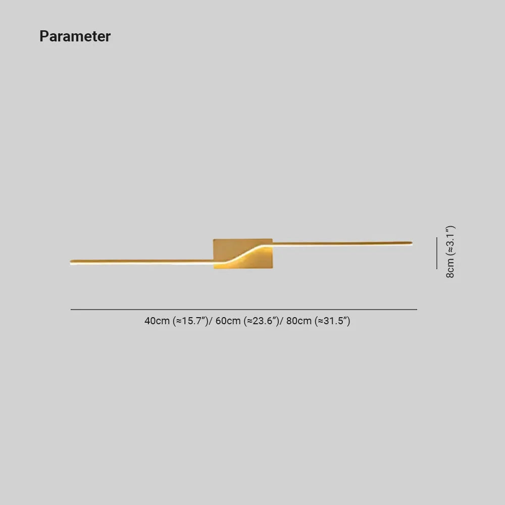 Clari Modern Minimalist Wall Lamp for Bedroom & Living Room - Lamp Copper