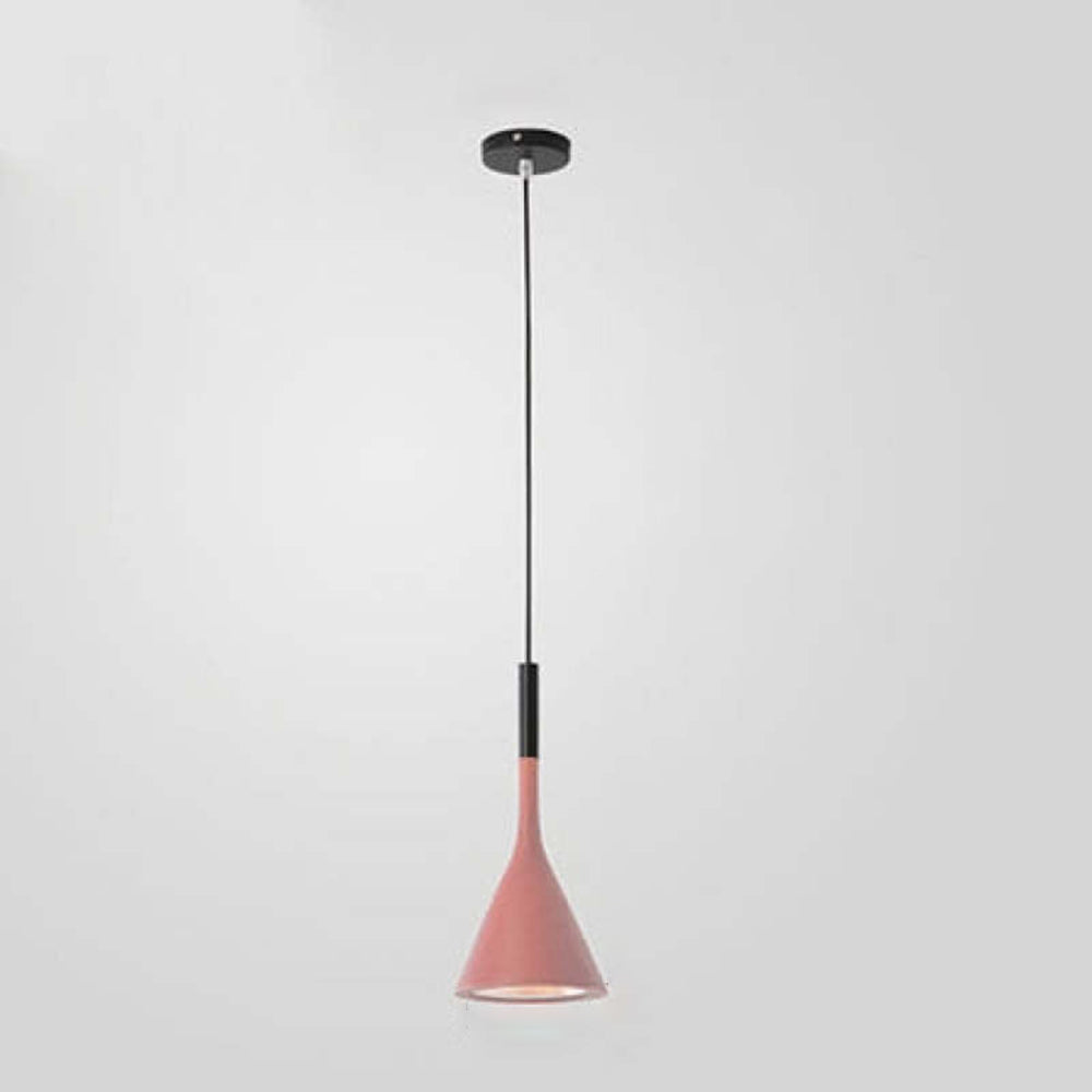 Valentina Modern Pendant Light, Triangle - Lamp Copper