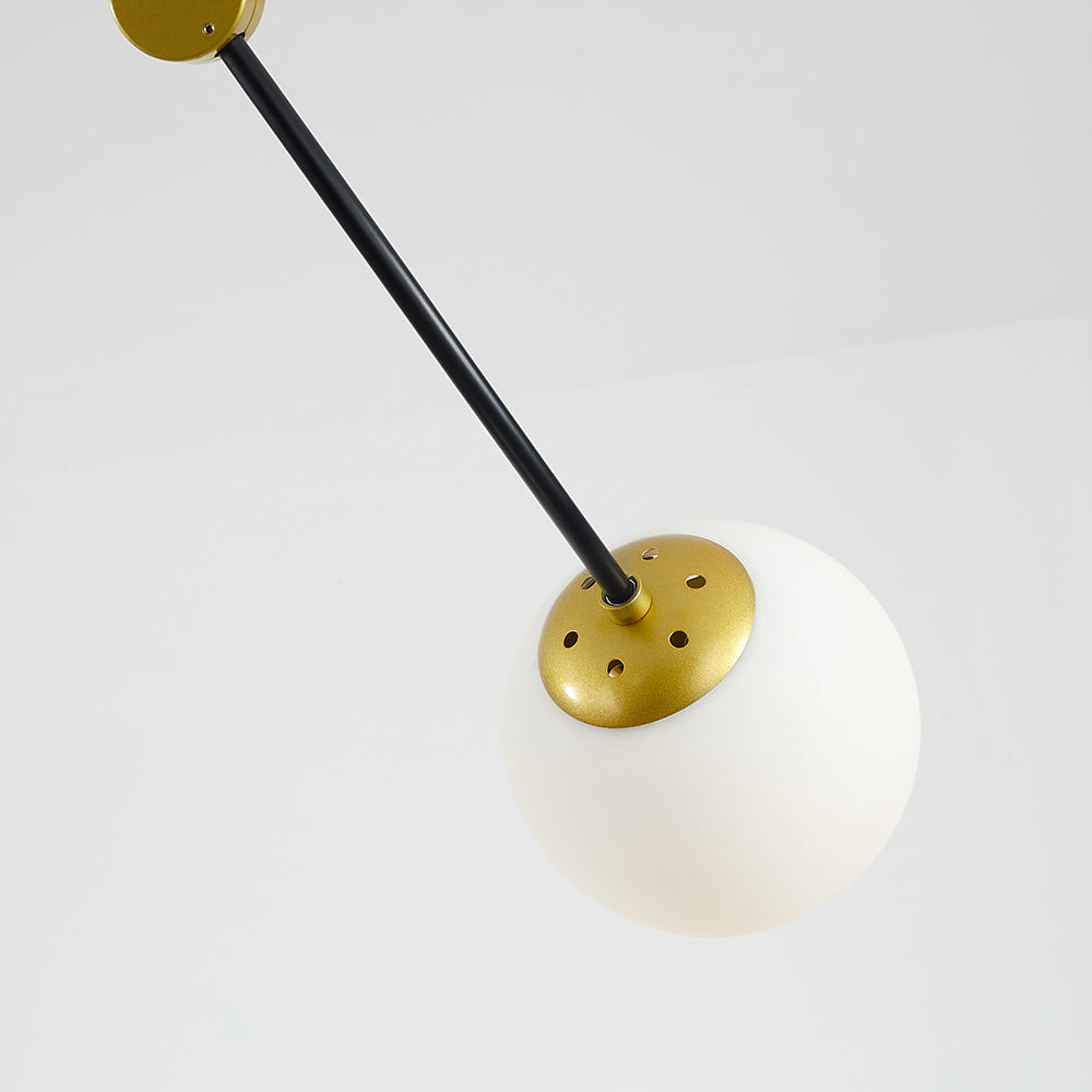 Valentina Minimalist Elegant Unique Branch Chandeliers, Living Room - Lamp Copper