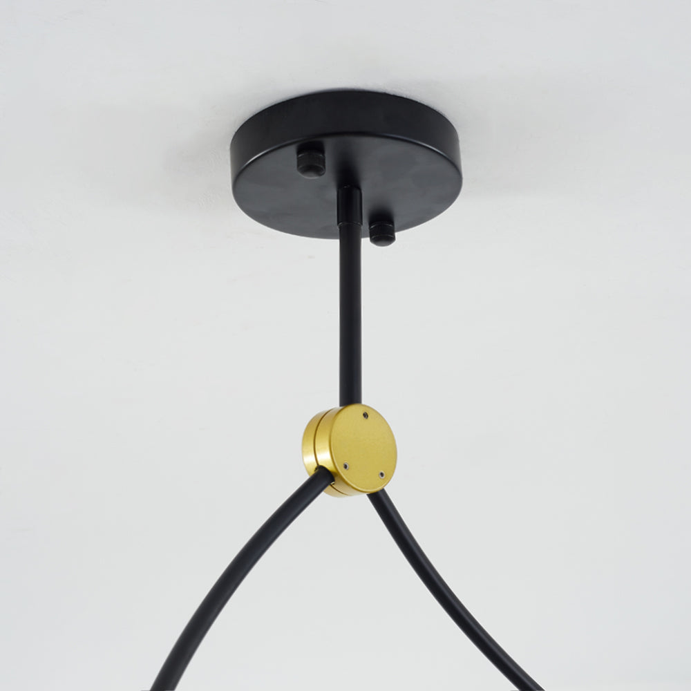 Valentina Minimalist Elegant Unique Branch Chandeliers, Living Room - Lamp Copper