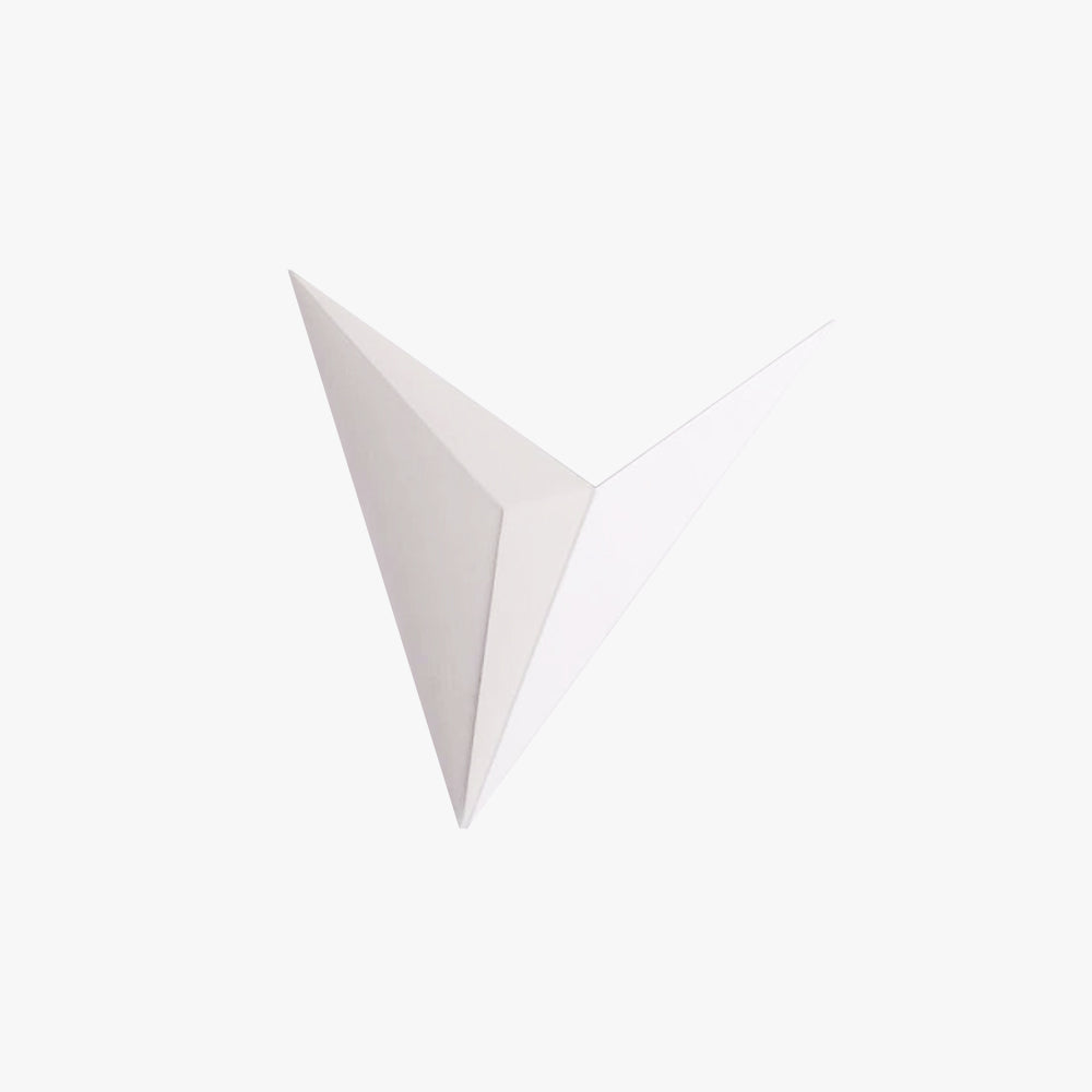 Calno Metal Modern LED Wall lamps for Bedroom, Triangle - Lamp Copper