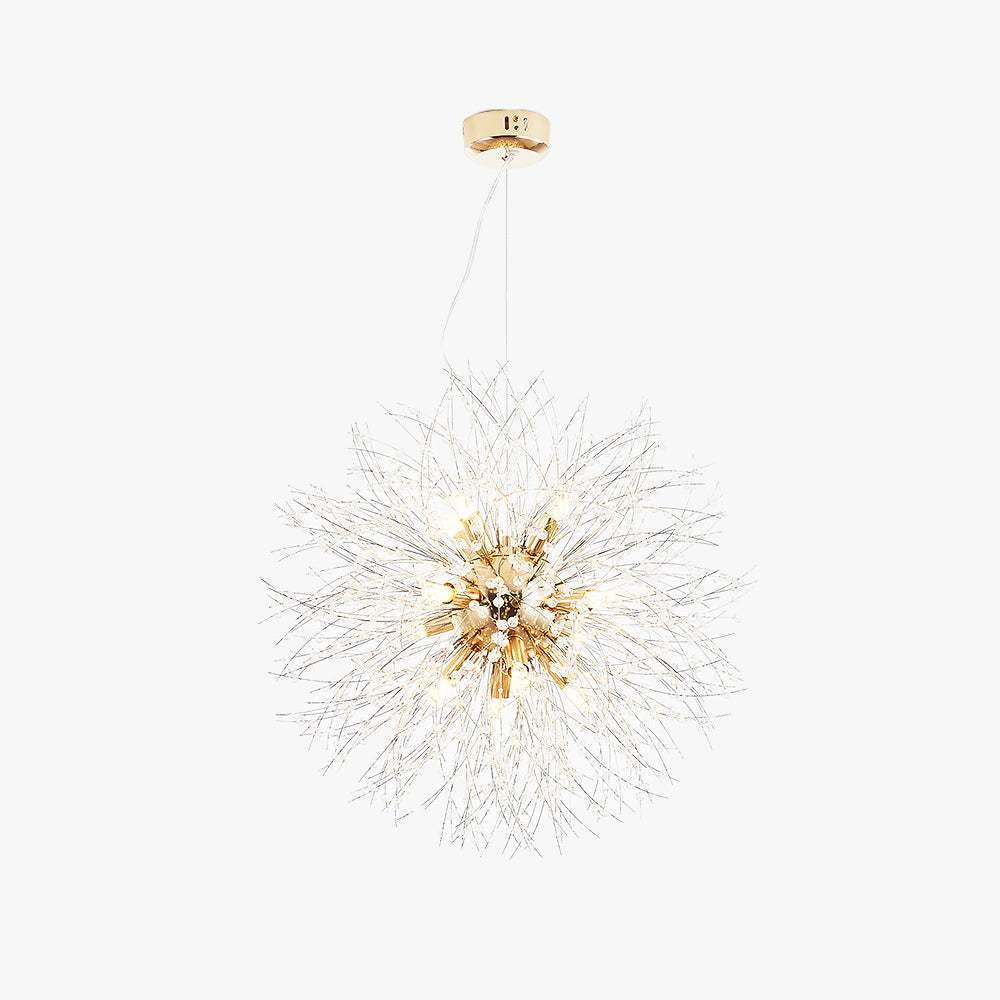 Kalia Vintage Pendant Light Dandelion firework - Lamp Copper