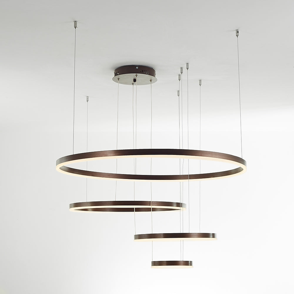 Remi Pendant Light Tir-Circle Liner - Lamp Copper