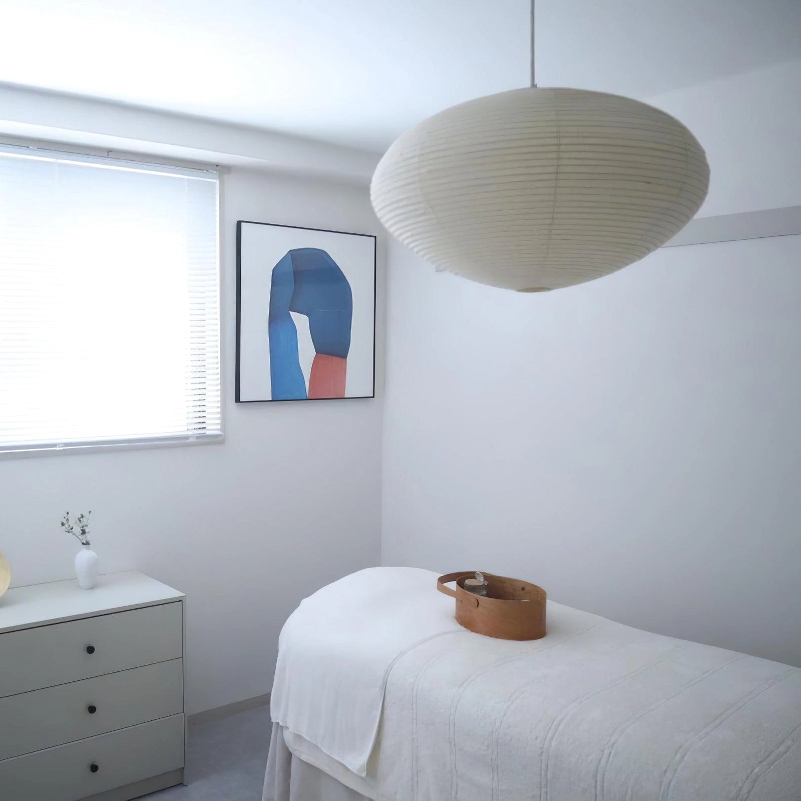 Sente Washi Paper Swag Pendant Light - Lamp Copper