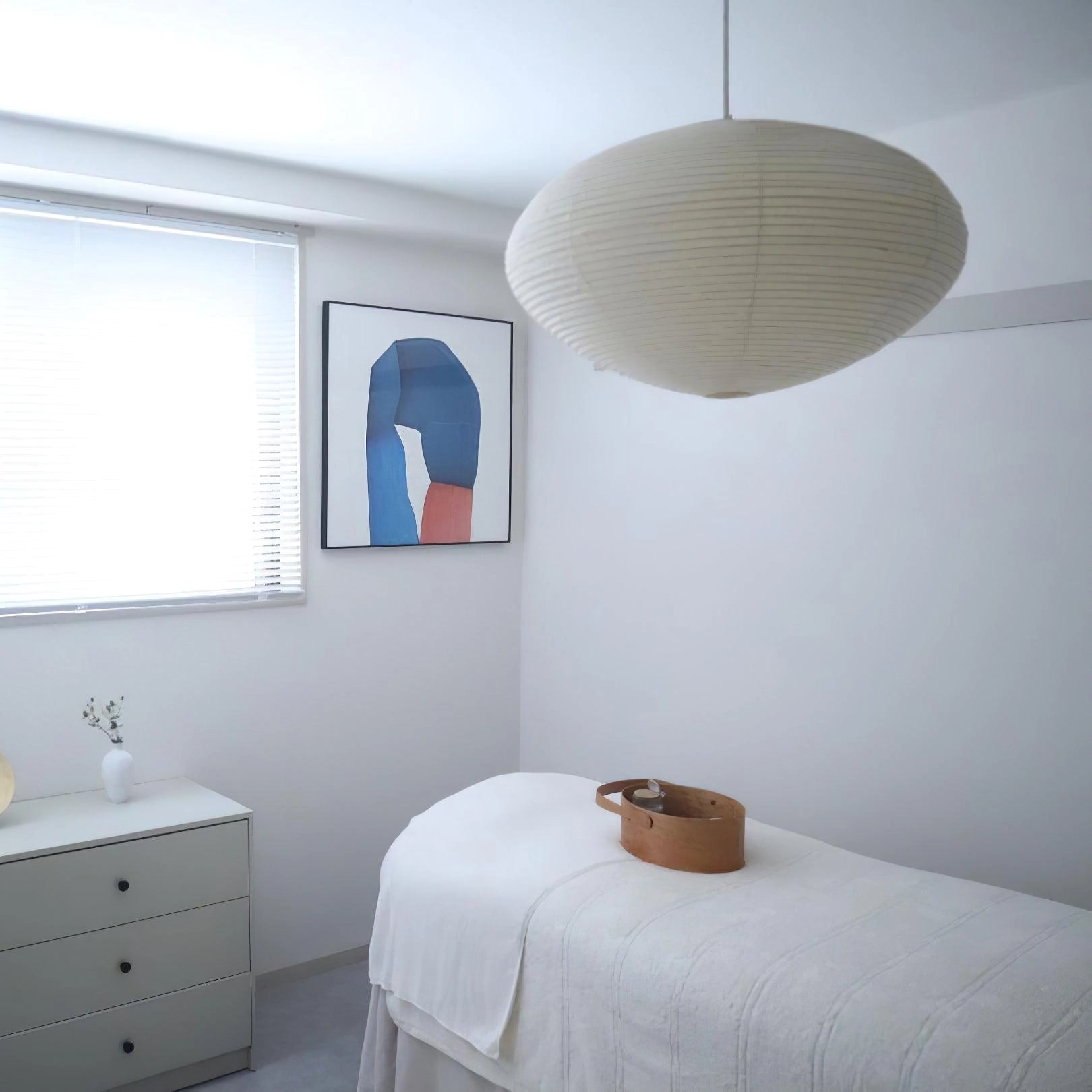 Sente Washi Paper Swag Pendant Light - Lamp Copper