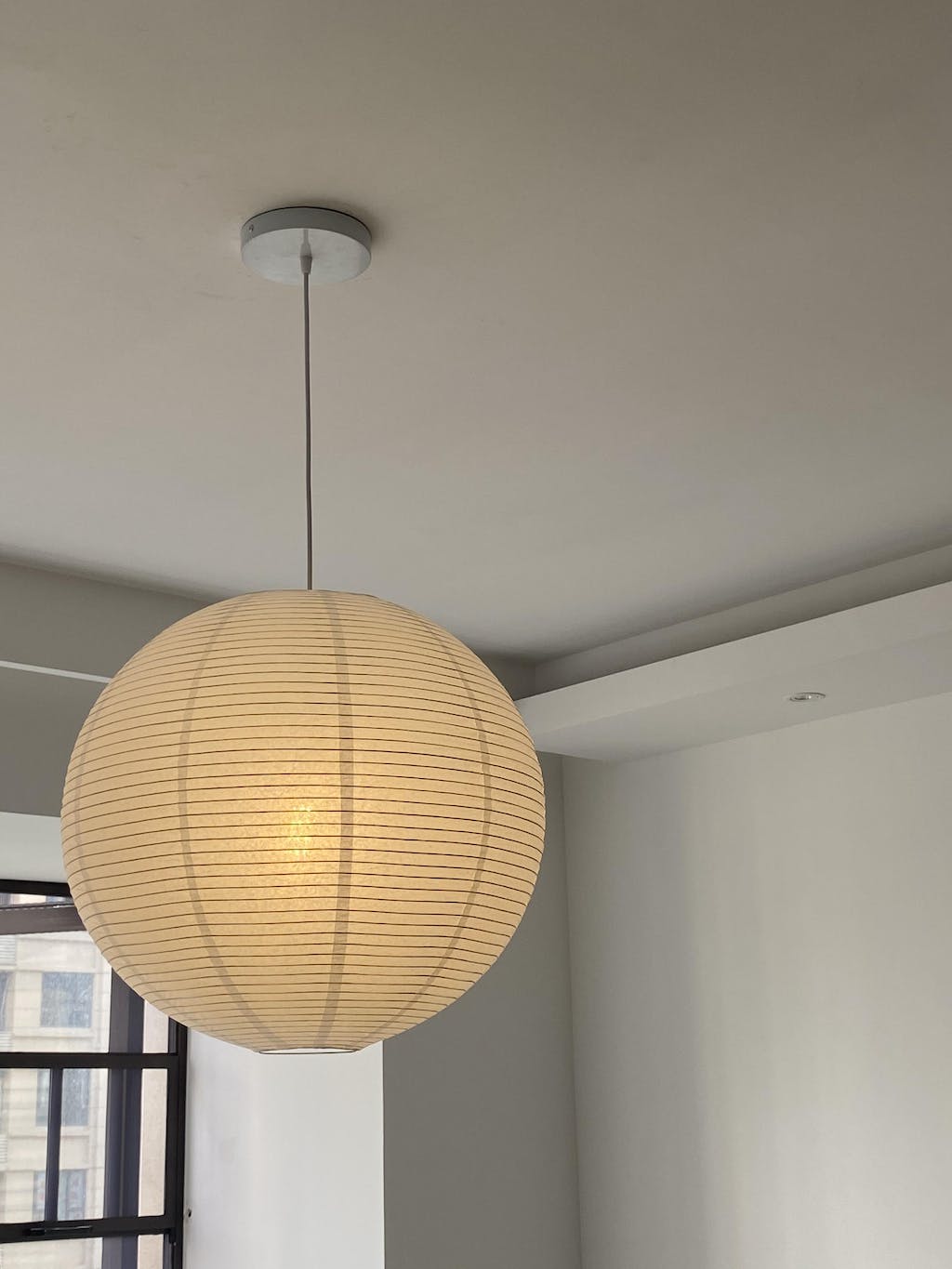 Lustra Pendant Lamp Paper for Living Room - Lamp Copper