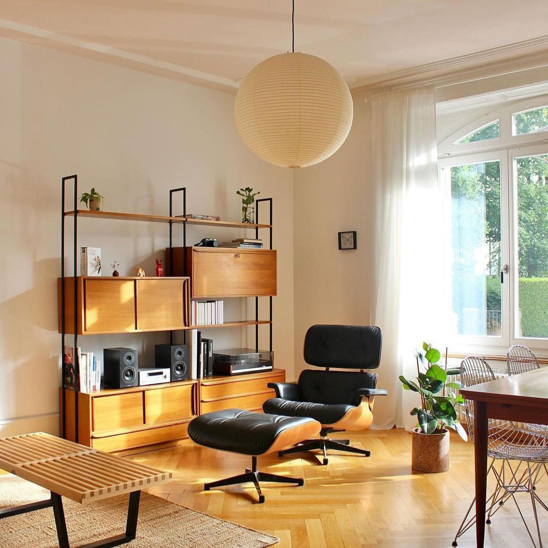 Lustra Pendant Lamp Paper for Living Room - Lamp Copper
