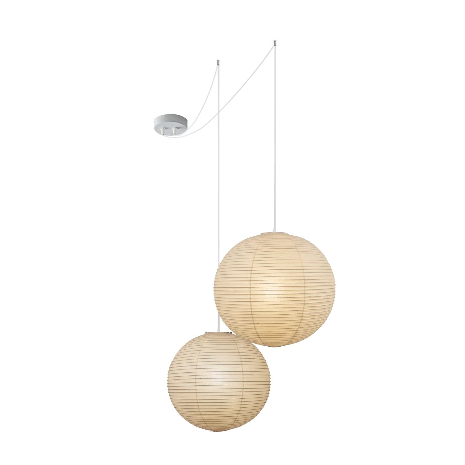 Lustra Pendant Lamp Paper for Living Room - Lamp Copper