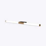 Moren Minimalist Linear Metal Wall Lamp, Gold - Lamp Copper