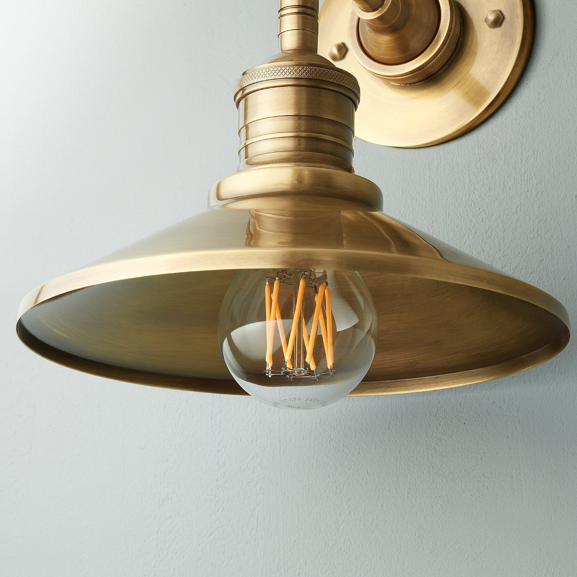 Isadora Brass Indoor Wall Lamp - Lamp Copper