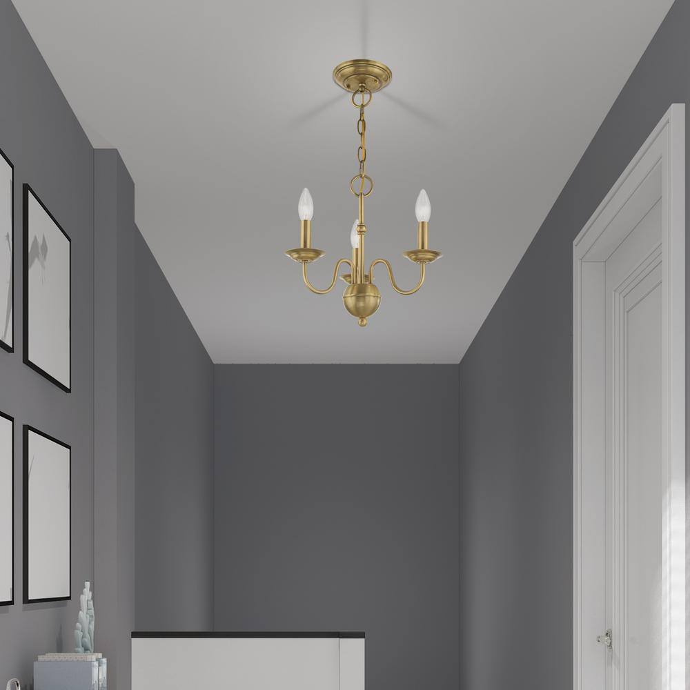 Avvarir Vintage Industrial Brass Metal Chandelier - Lamp Copper