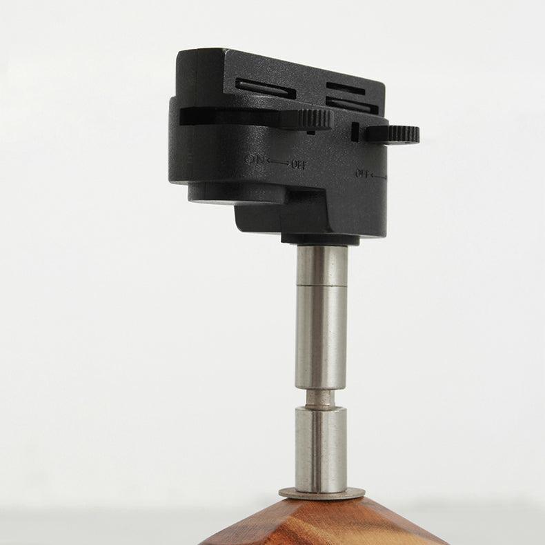 Finn Wood Track Ceiling Light Spotlight - Lamp Copper