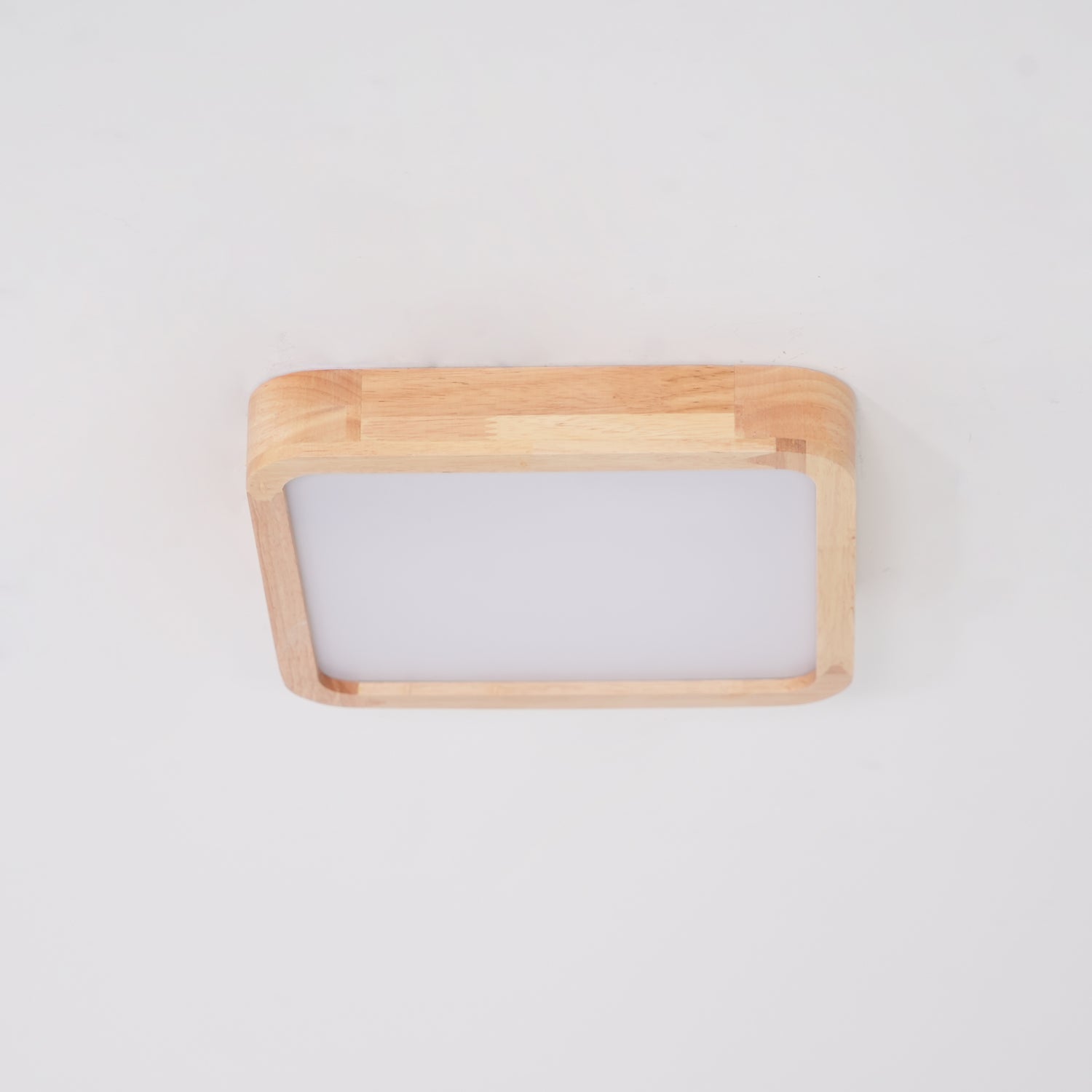 Hano Wooden Geometric Ceiling Light - Lamp Copper