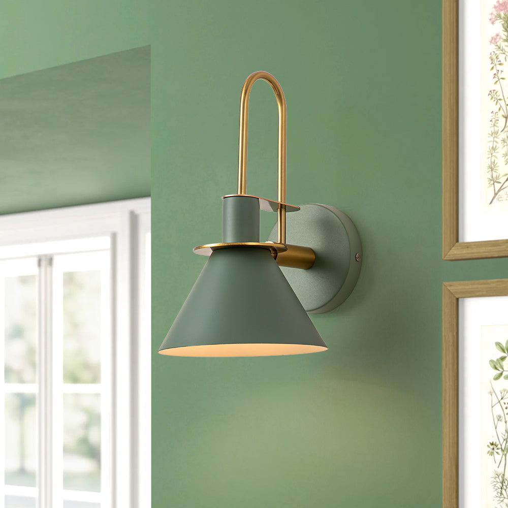 Nivero Modern Metal Wall Light Wall Sconce - Lamp Copper