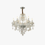 Silva Chandelier French Crystal Living Room Dining Room - Lamp Copper