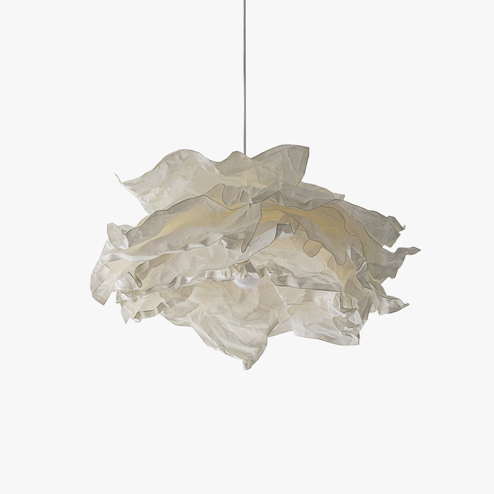 Ritta Pendant Light Wabi-sabi Cloud Paper - Lamp Copper