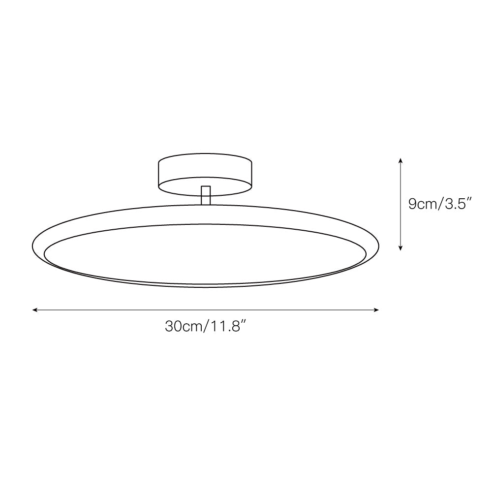 Azorila Modern Minimalist Green Metal Ceiling Lamp - Lamp Copper
