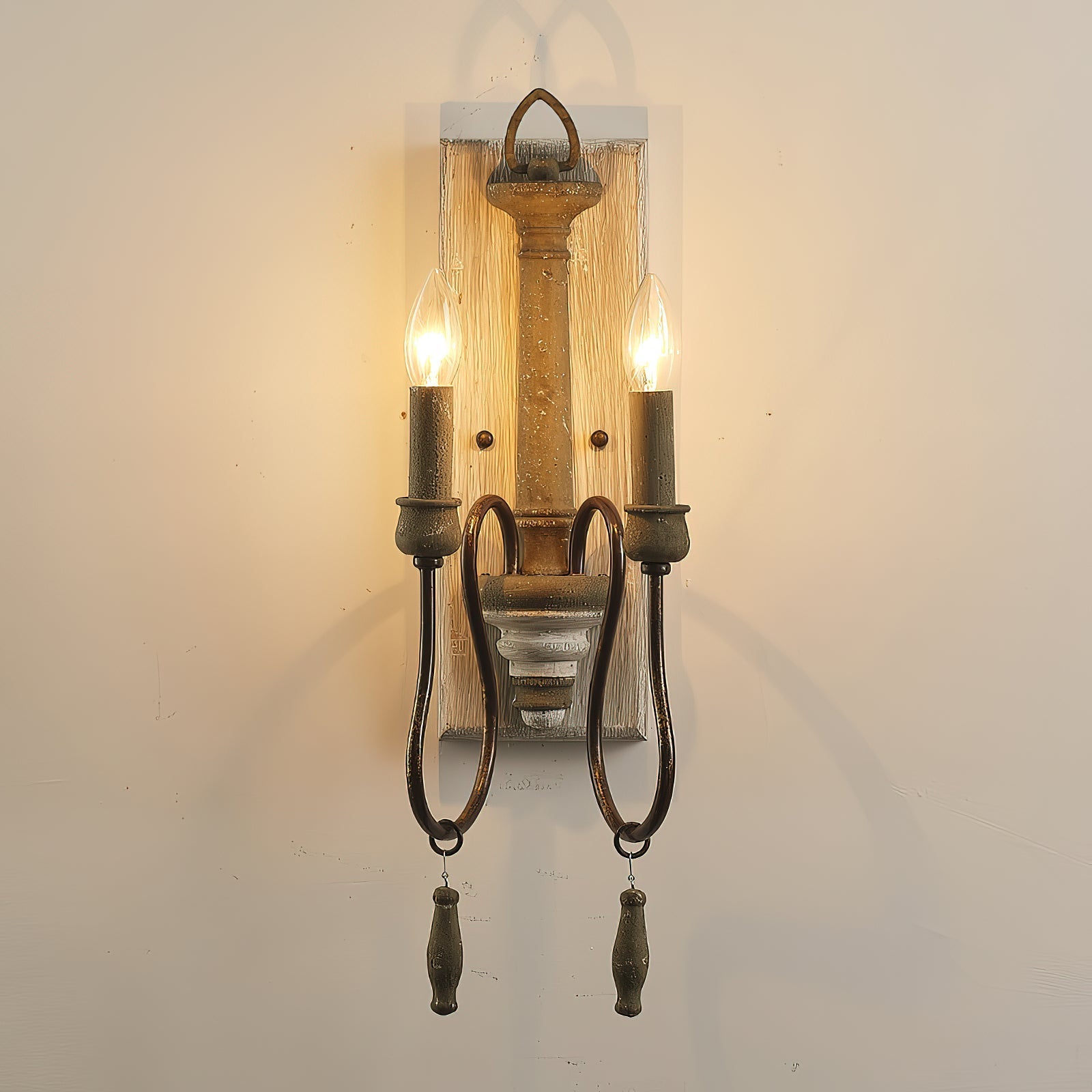 Zoe Elegance Vintage Classic Metal Wall Lamp - Lamp Copper