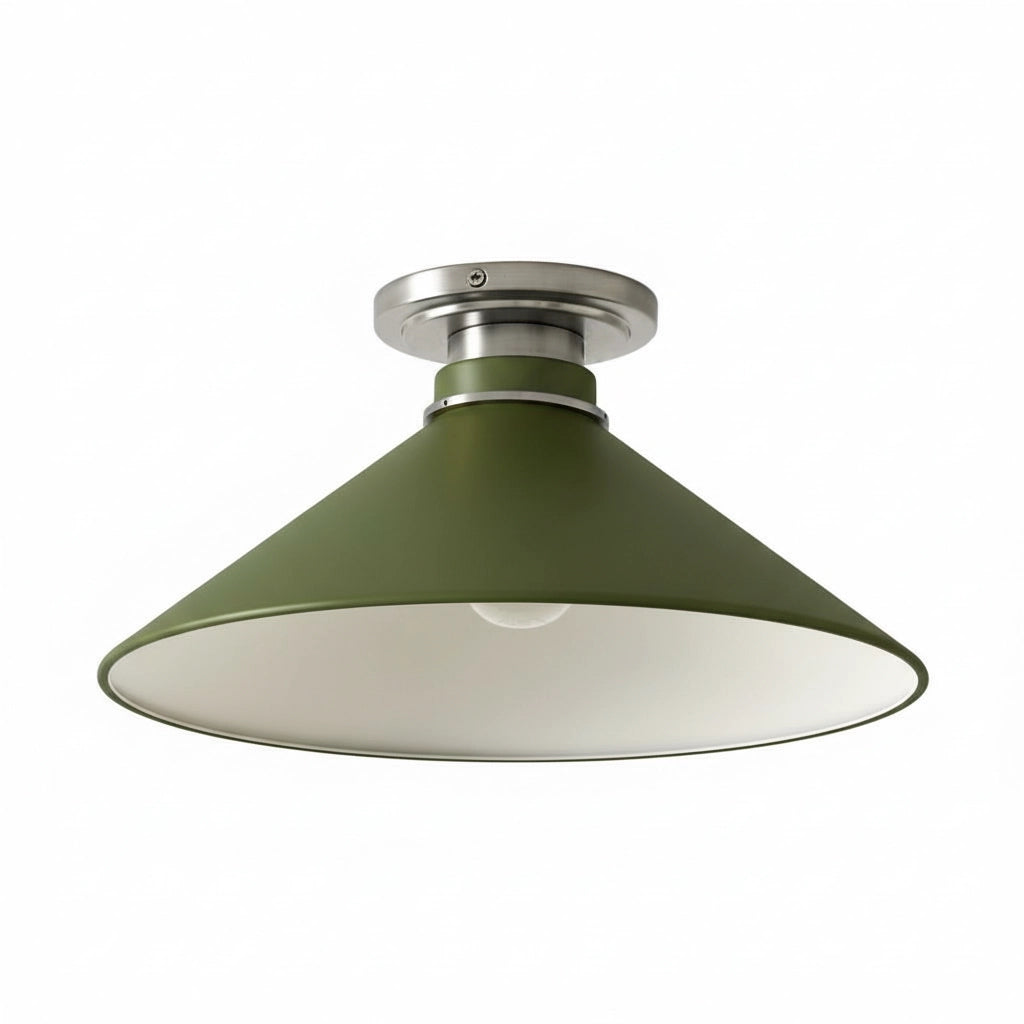 Grange Ceiling Light Metal&Glass