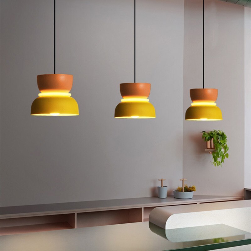 Jojo Pendant Light Contrast Color - Lamp Copper