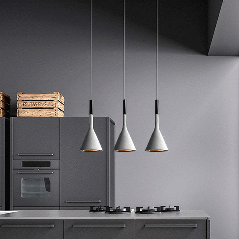 Valentina Modern Pendant Light, Triangle - Lamp Copper