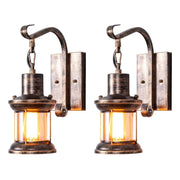 Etra Industrial Style Indoor Retro Wall Lamp - Lamp Copper