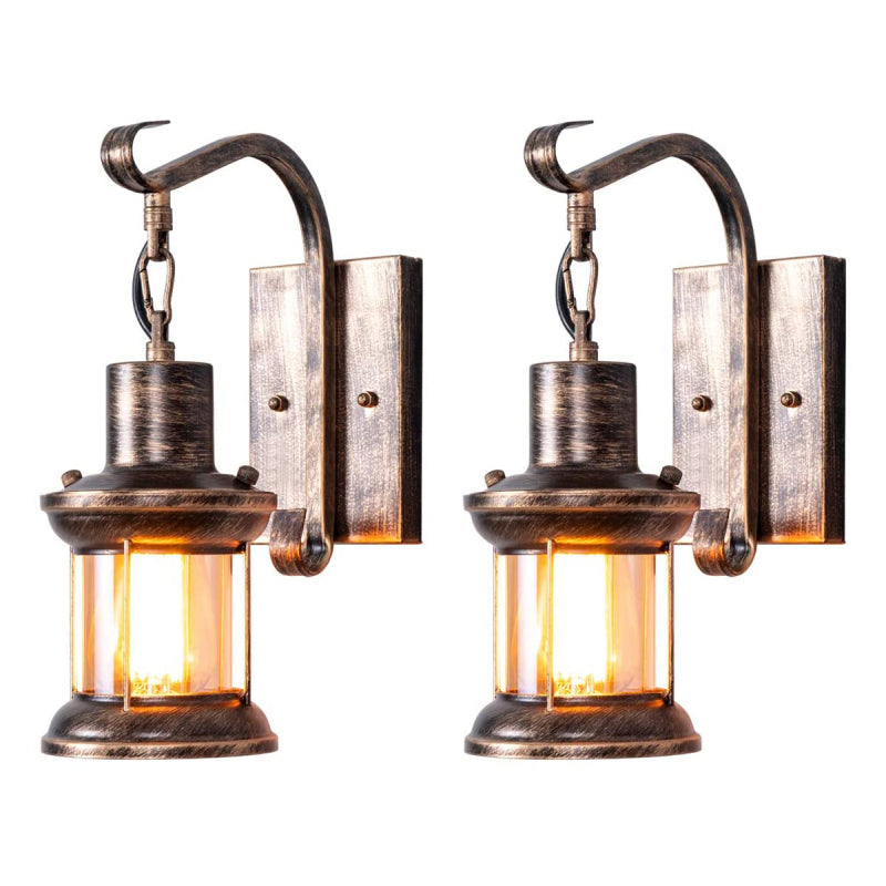 Etra Industrial Style Indoor Retro Wall Lamp - Lamp Copper