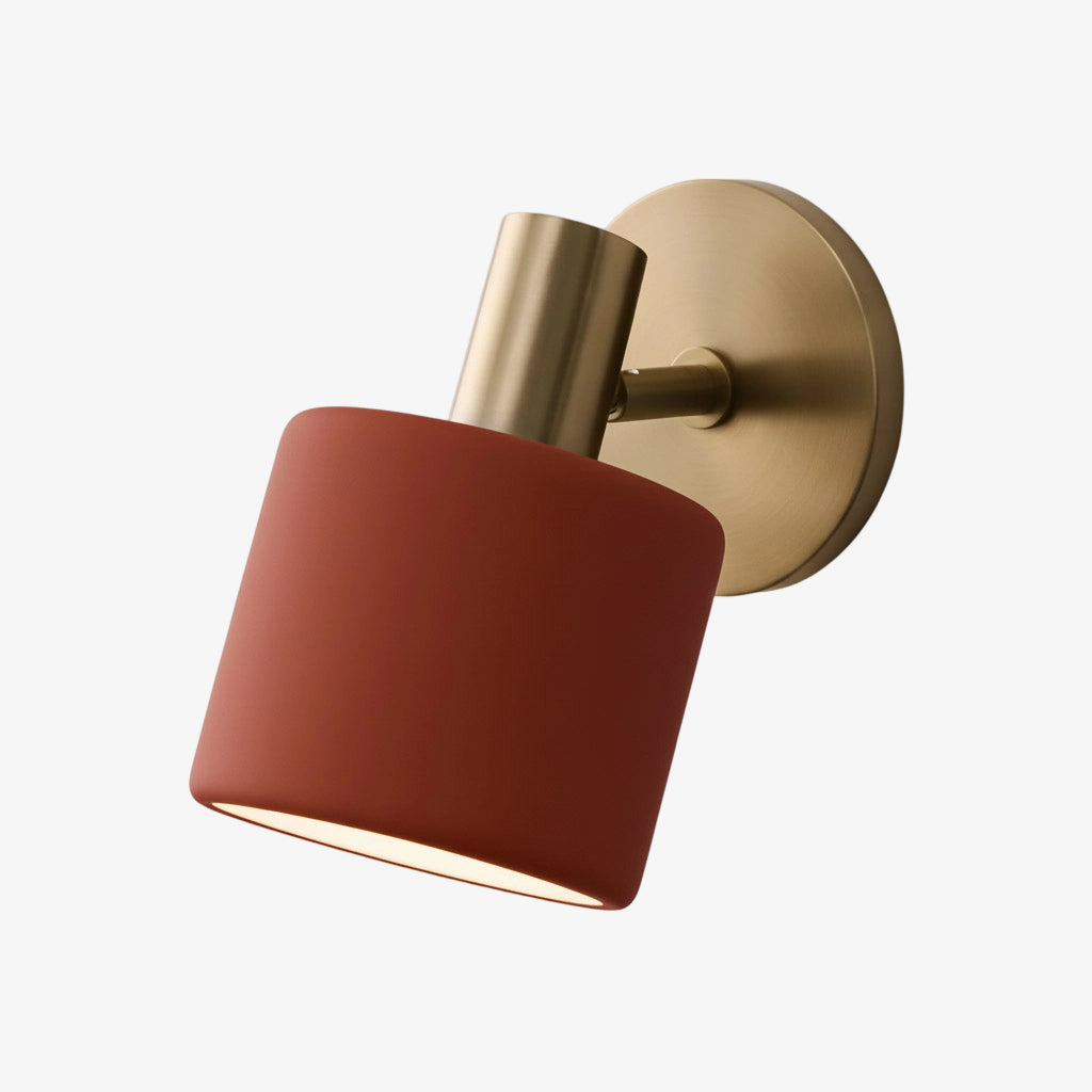 Kiln Porcelain Metal Wall Sconce