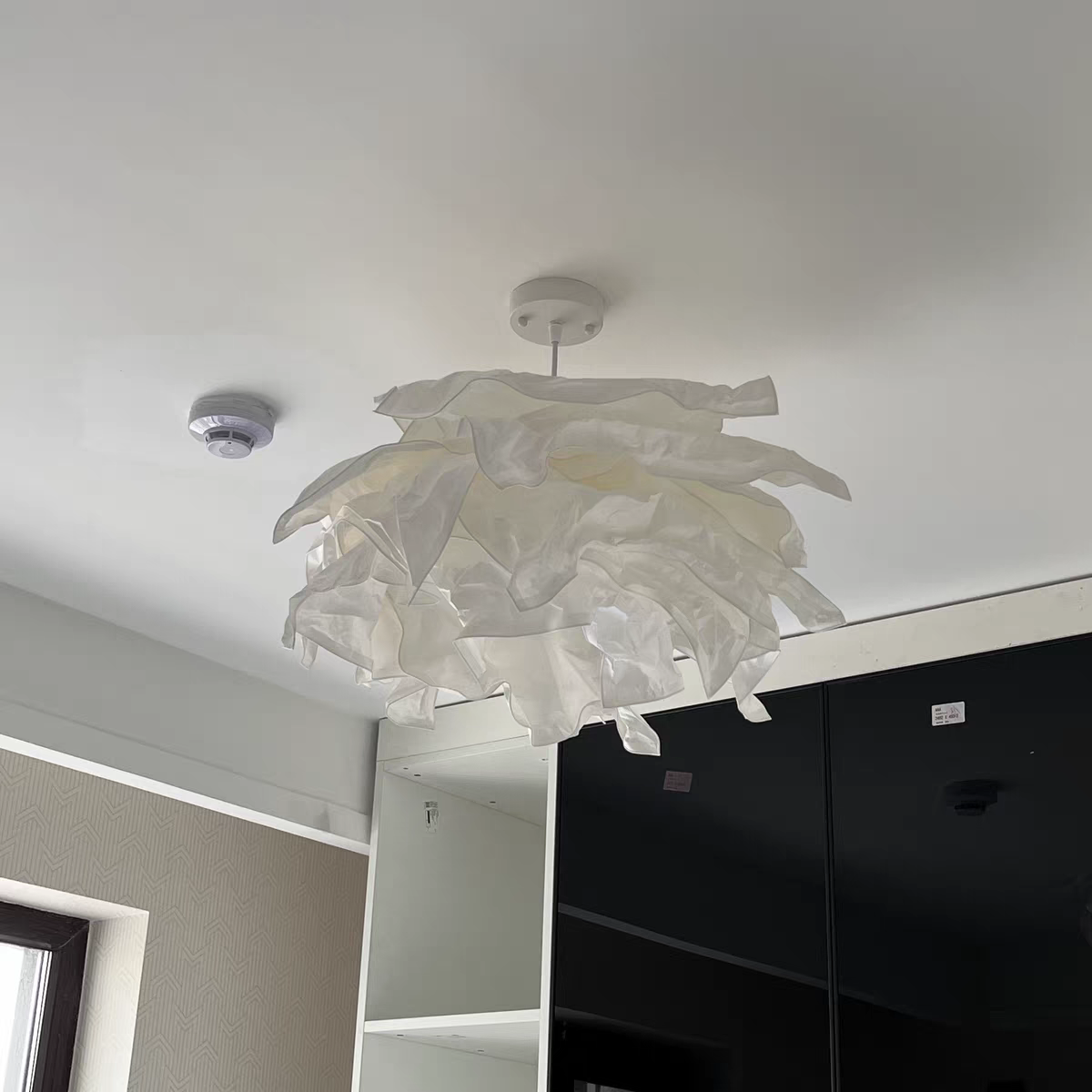 Ritta Pendant Light Wabi-sabi Cloud Paper - Lamp Copper