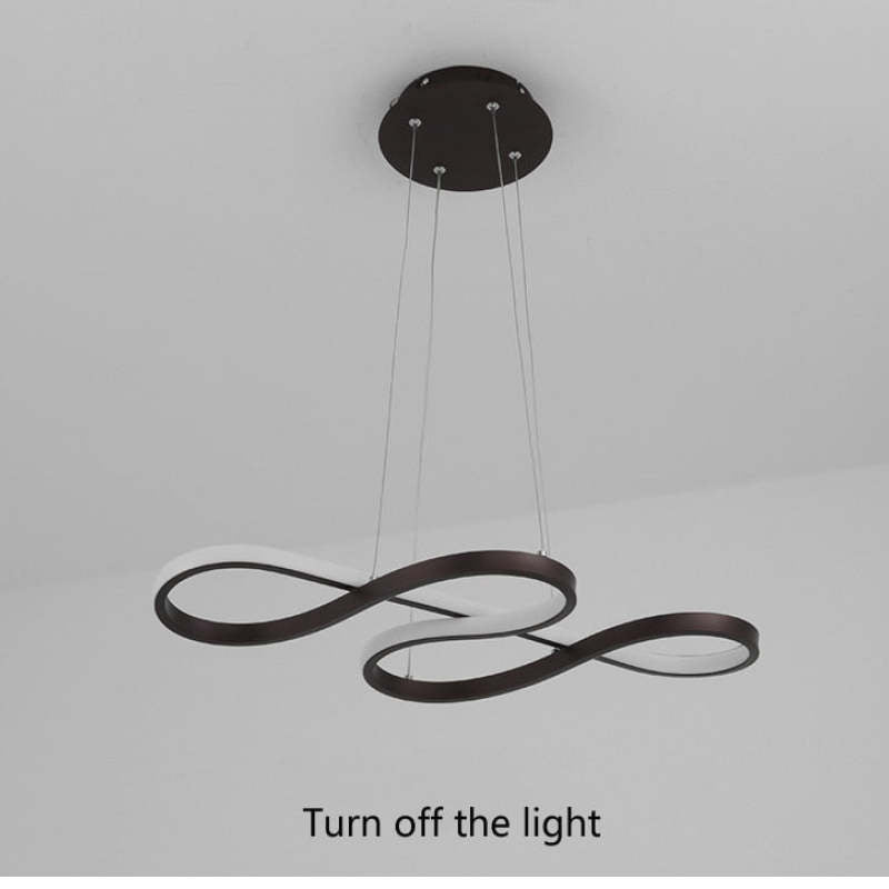 Durell Musical Note Pendant Light, Black & Gold - Lamp Copper