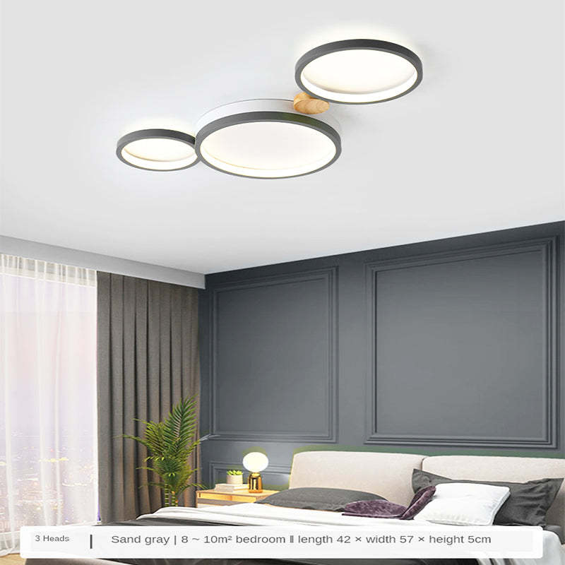 Arisha Round Flush Mount Ceiling Light 3 Colour 3/4/5/6/7 Heads - Lamp Copper