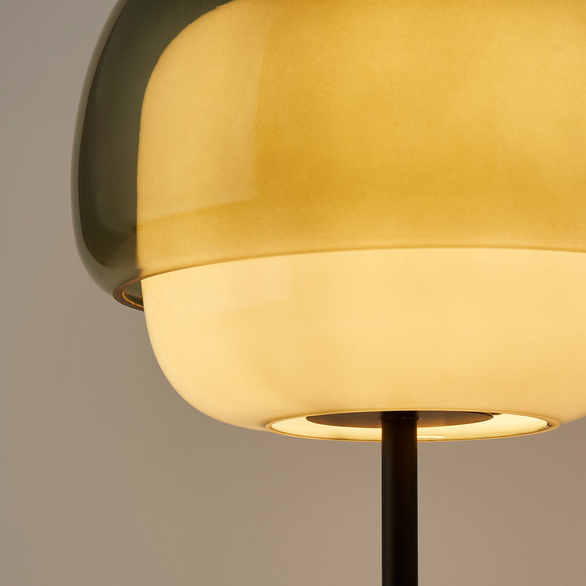Orbit  Glass Table Lamp For Living Room