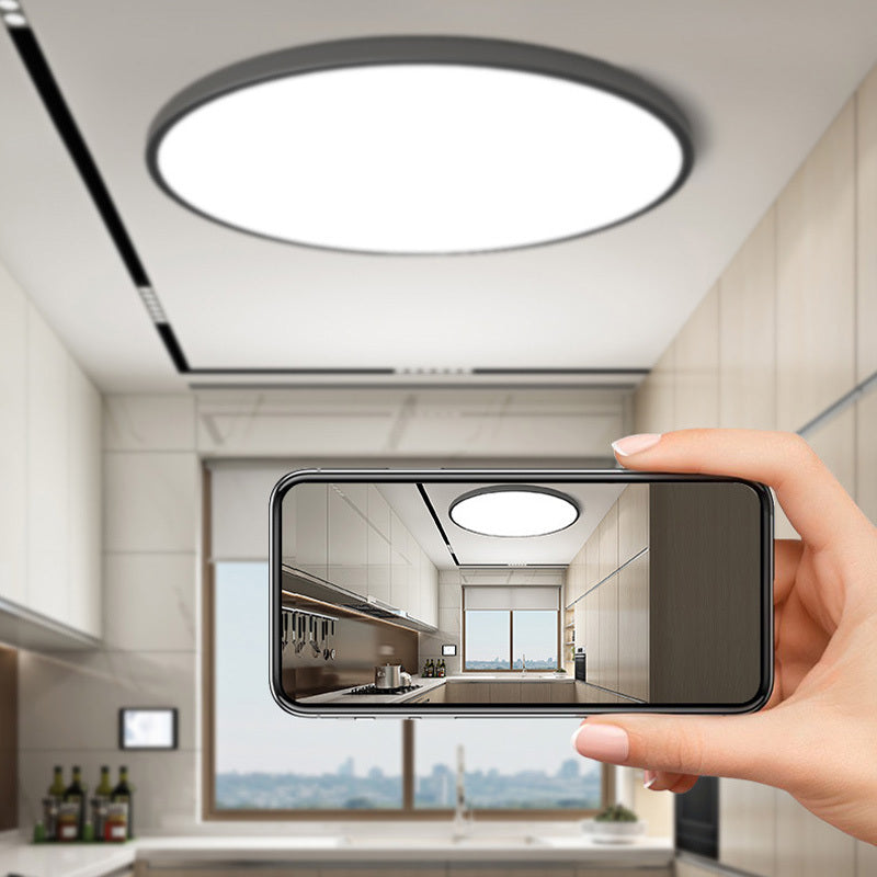 Yani Round Bathroom Led Ceiling Light - Lamp Copper